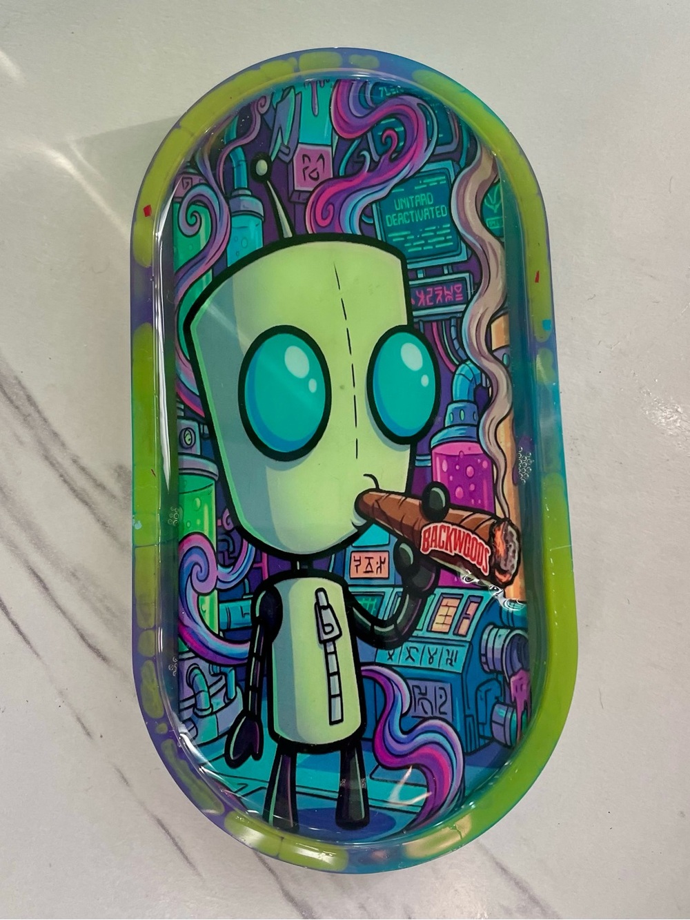 Invader Zim GIR Serving Tray Nickelodeon Cartoon Collectible Decor
